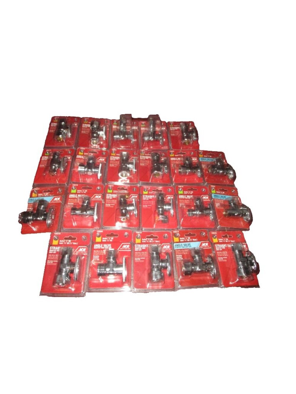 Lot of 22 Genuine Ace Shut Off Valves All Items are Factory Sealed